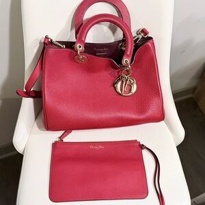 ✨ Authentic Christian Dior Red Diorissimo Tote ✨
